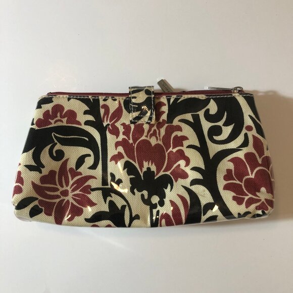 Sephora Floral Damask Makeup Bag Clutch Pouch Travel Organizer - Picture 1 of 3